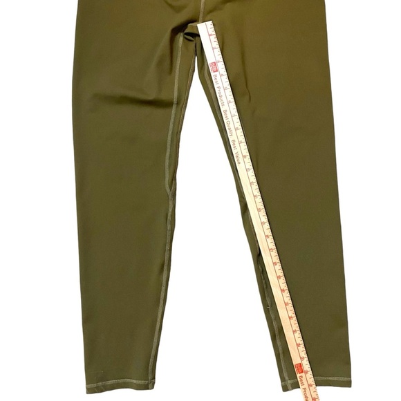 FBF Body Leggings 2X Plus Size High Waisted Olive Green Curvy Friendly - Picture 8 of 10